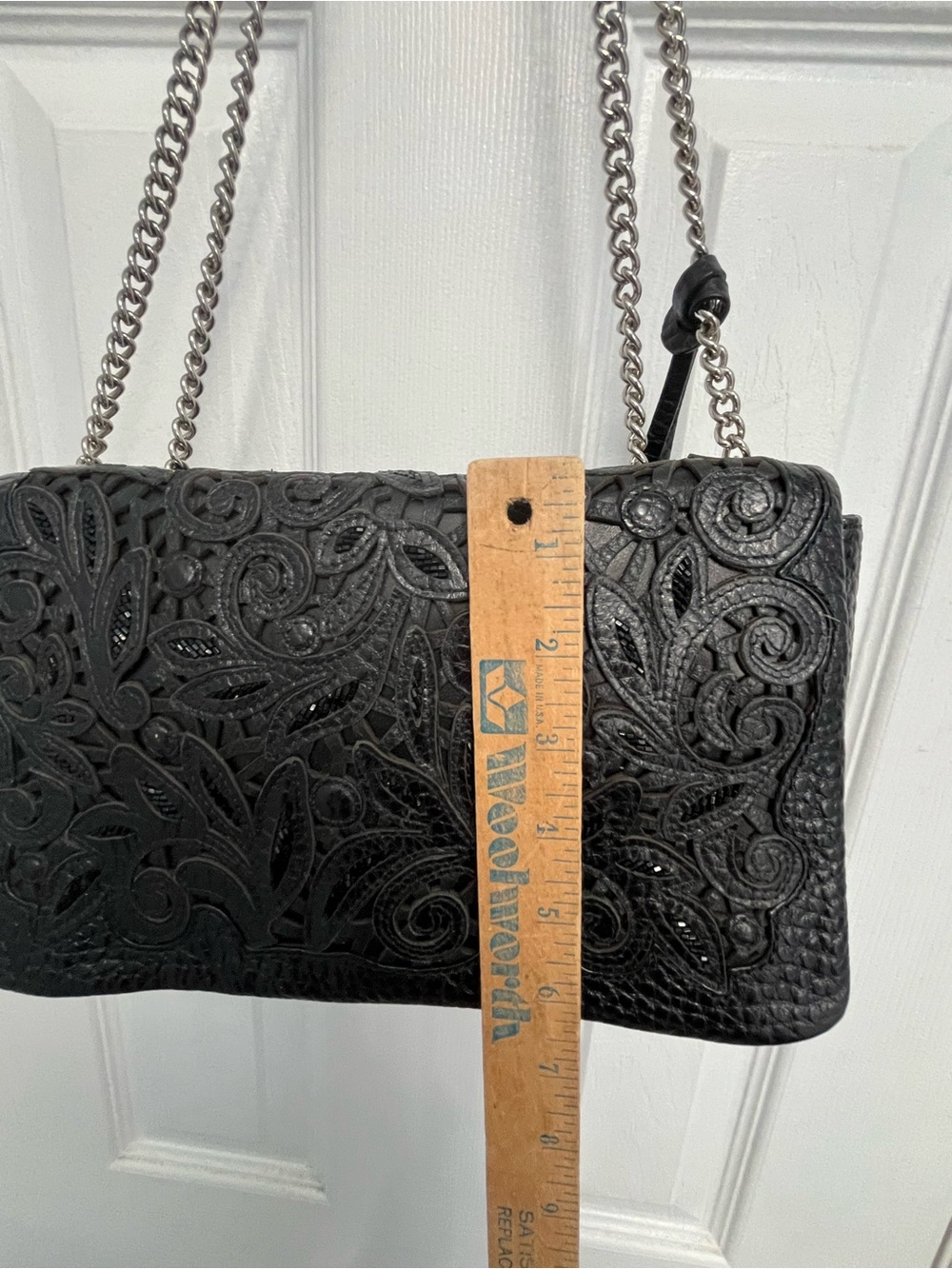 BRIGHTON MASTERPIECE COLL CATCH THE MOON LUNA CROSSBODY SHOULDER BAG BLACK - Picture 10 of 16